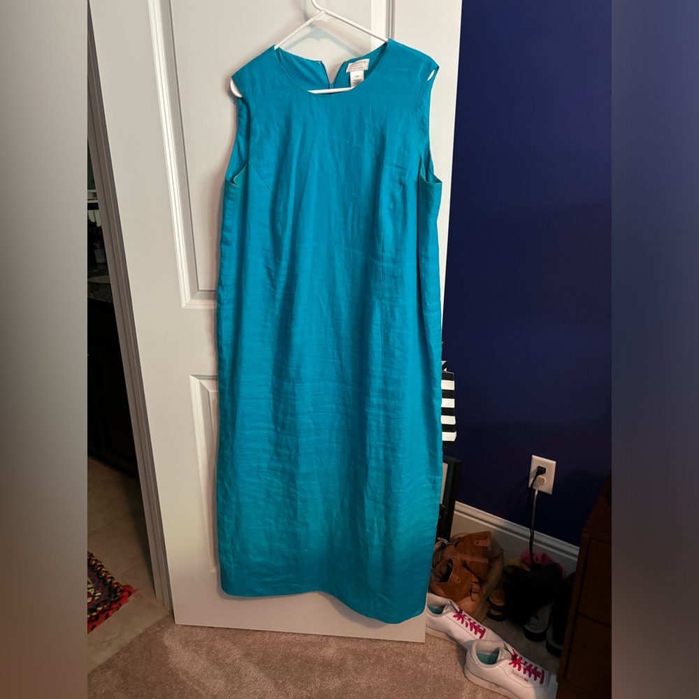 Liz Claiborne woman size 16W linen dress